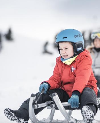 Tobogganing