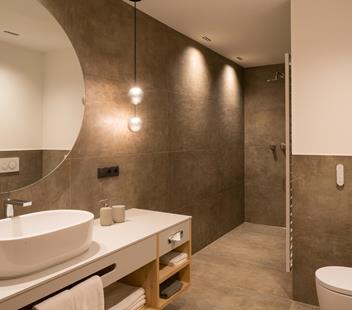 Il bagno della Nature Suite Balance